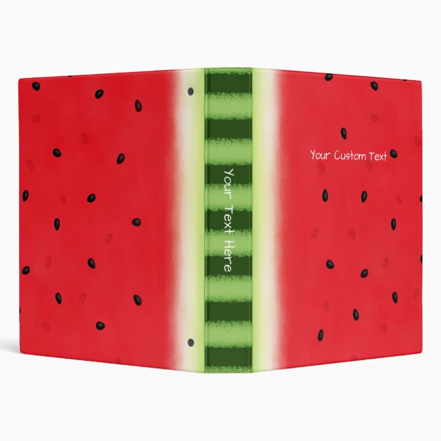 Watermelon Custom 1" Binder (Background)