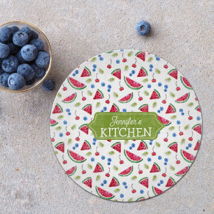 Watermelon Custom  Cutting Board