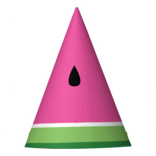Watermelon Cute 1st Birthday Party Hats