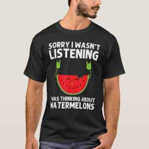 Watermelon Designs For Men Women Summer Fruit Eate T-Shirt