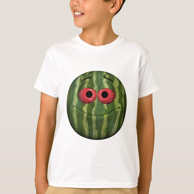Watermelon Emoticon T-Shirt (Front)