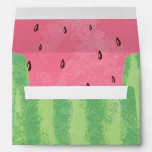 Watermelon Enveloppe Melon Party One dans un melon
