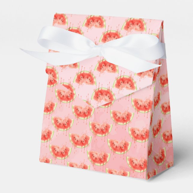 Watermelon Favor Box (Front Side)