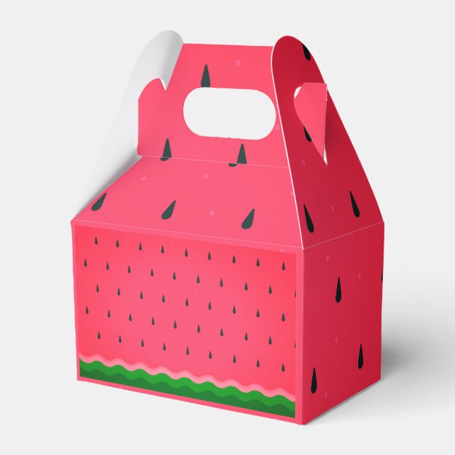 Watermelon favour boxes (Front Side)
