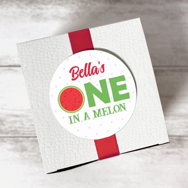 Watermelon First Birthday Sticker (Creator Uploaded)