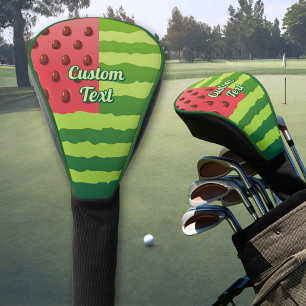 Watermelon Flag Golf Head Cover
