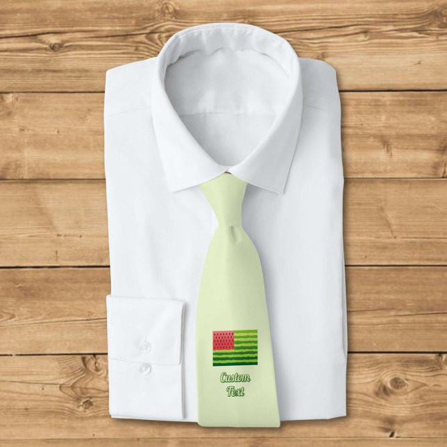 Watermelon Flag Tie (Creator Uploaded)