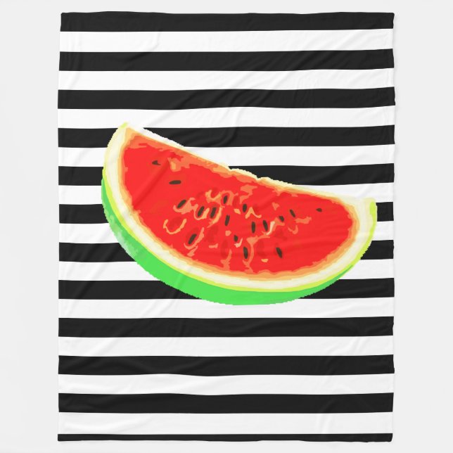 Watermelon Fleece Blanket (Front)