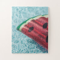 Watermelon Float in Swimming Pool