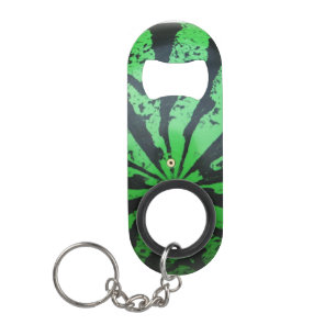 Watermelon Football / Soccer Ball Keychain Bottle Opener