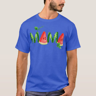 Watermelon Fruit Best Mom Ever Vegan Vegetarian He T-Shirt