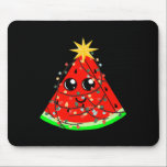 Watermelon Fruit Hawaiian Xmas Summer Christmas In Mouse Pad<br><div class="desc">Watermelon Fruit Hawaiian Xmas Summer Christmas In July</div>