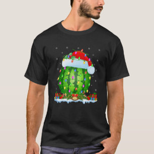 Watermelon Fruit Lover Matching Santa Watermelon C T-Shirt
