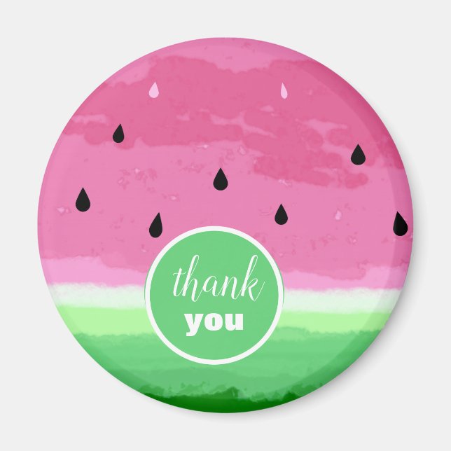 Watermelon fruit magnet (Front)