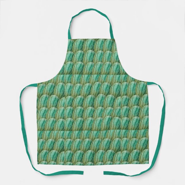 Watermelon Fruit Pattern Apron (Front)