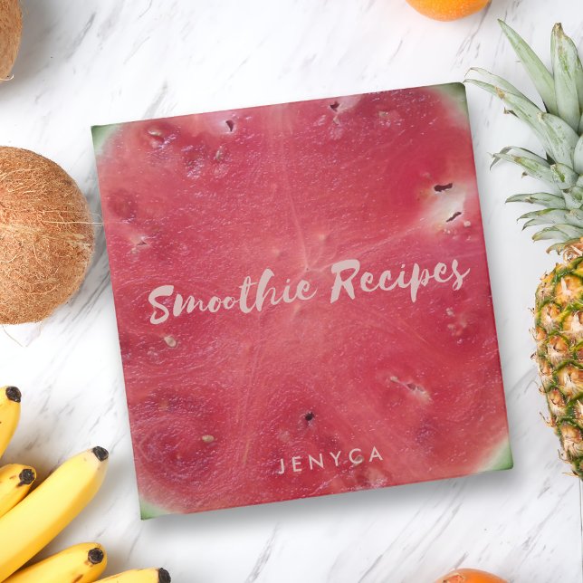 Watermelon Fruit Smoothie Recipe Binder (Creator Uploaded)