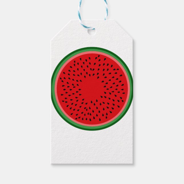 Watermelon Gift Tags (Front)