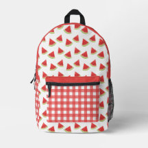 Watermelon Gingham