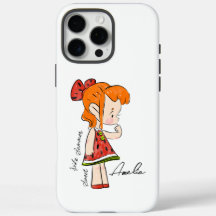 Watermelon Girl iPhone 16 Pro Max Case