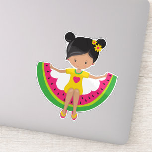 Watermelon Girl, Latina Girl, Dress, Flip Flops