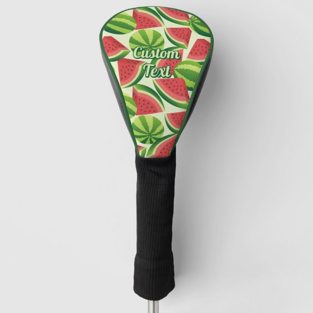 Watermelon Golf Head Cover (Front)