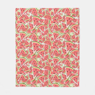 Watermelon Green Fleece Blanket