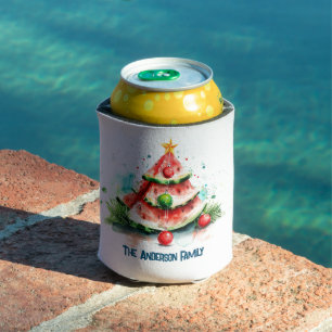 Watermelon I Christmas In July Can Cooler