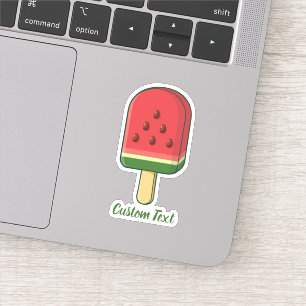 Watermelon Ice Cream Stick