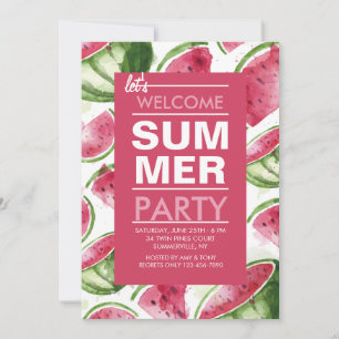 Watermelon Invitation