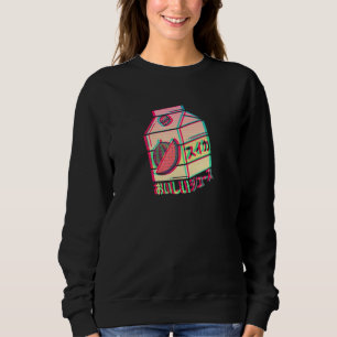 Watermelon Japan Aesthetic Vaporwave Lemonade Sweatshirt