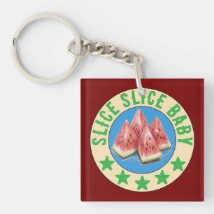 watermelon keychain