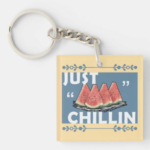 watermelon keychain