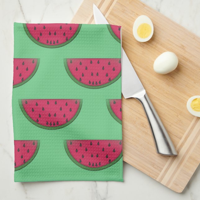 Watermelon Kitchen Design Towel (Quarter Fold)