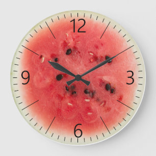 Watermelon Large Clock