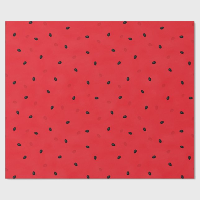 Watermelon (large scale) wrapping paper (Flat)