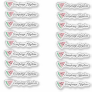 Watermelon Lip Gloss Packaging Business Name