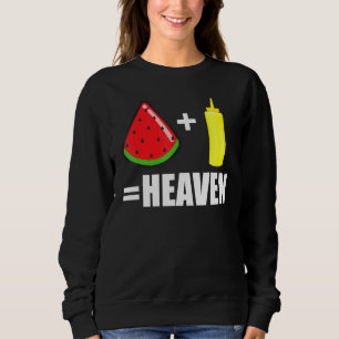 Watermelon Mustard Challenge Tik 1 Sweatshirt