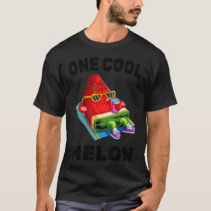 Watermelon - One Cool Melon - Summer - Vegan - Fru T-Shirt