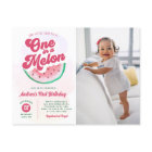 Watermelon One in a Melon Photo First Birthday