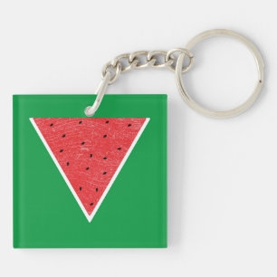 watermelon palestine فلسطين keychain