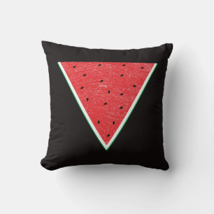watermelon Palestine فلسطين Throw Pillow