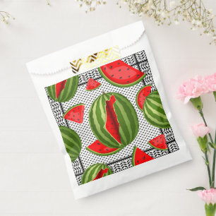 Watermelon Palestine Map Slice Favour Bag