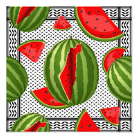 Watermelon Palestine Map Slice