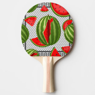 Watermelon Palestine Map Slice Ping Pong Paddle