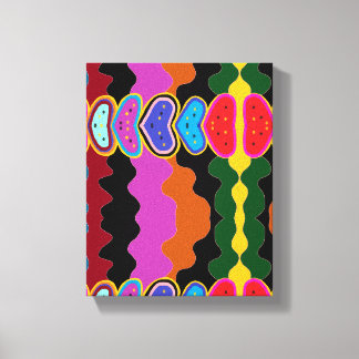 Watermelon palette canvas print