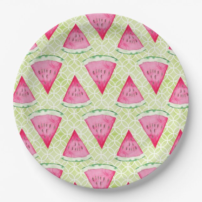 Watermelon Paper Plate (Front)