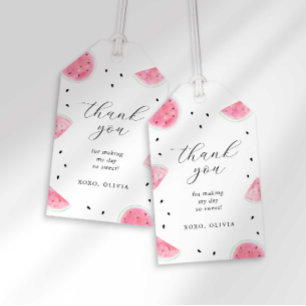 Watermelon Party Favour Tag