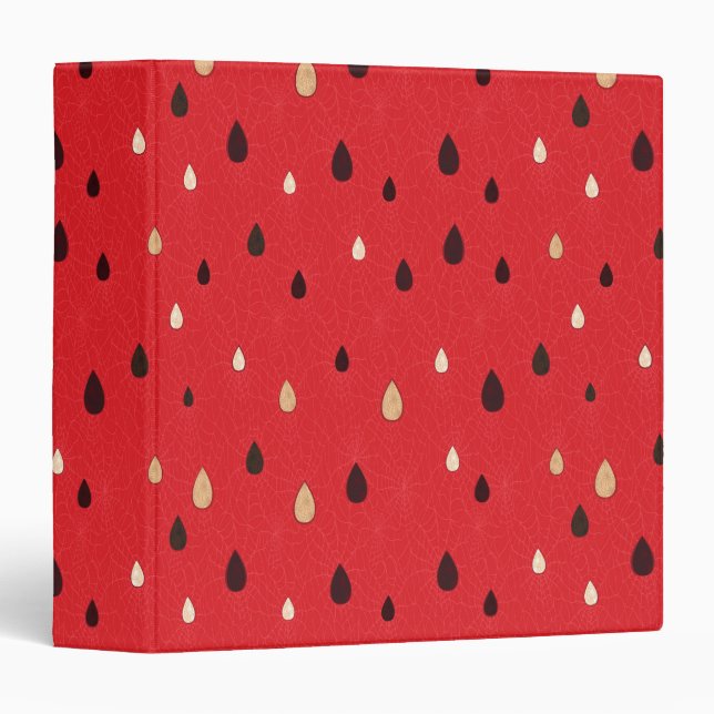Watermelon Pattern Binder (Front/Spine)