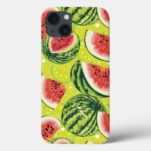 Watermelon Pattern iPhone 13 Case