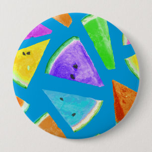 Watermelon Pattern Creation 10 4 Inch Round Button